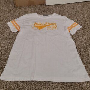 Sonic The Hedgehog Men's Tails Flight School Short Sleeve Insert Coin Shirt Sz L